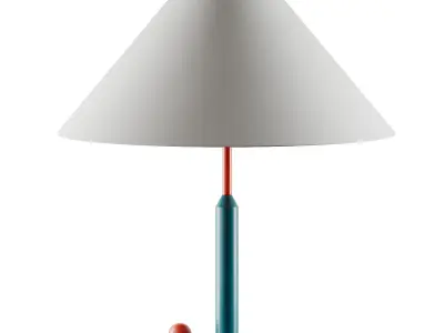 Colorful Table Lamp by Thomas Dariel 3D model