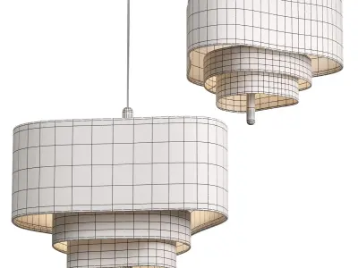 Pebble Pendant Lamp 3D model