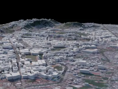 Antananarivo - Madagascar 3D model