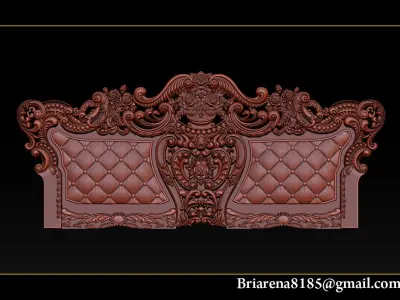 Collection - Furniture carving file stl OBJ and ZTL for CNC 3D print model