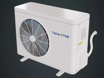 Air Conditioner 4A Low-poly 3D model