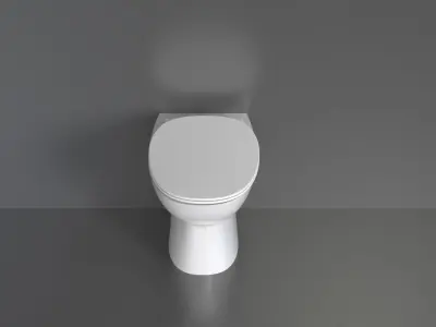 WC42 Toilet 3D model