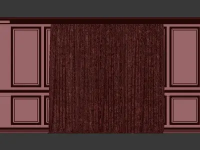 Curtain Set 251 3D model
