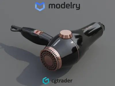 Hair Dryer 3D model