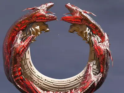 Superman ring 1 3D model