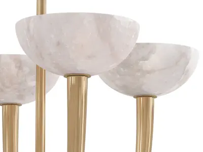 Saguara Chandelier 4 Light 3D model