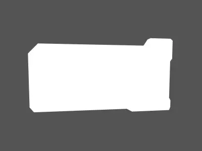 UHD High tech Graphical Interface v5 001 Low-poly 3D model