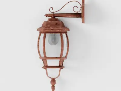 Classic Outdoor Wall Lamp 3D model