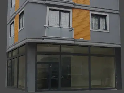 Architectural Building-10 Low-poly 3D model