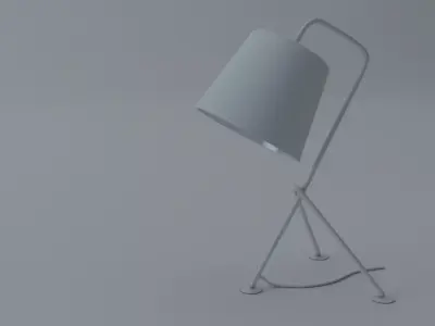 LAMP BEDSIDE---Classic Free 3D model