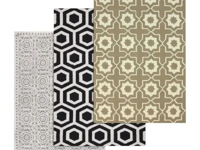Rug Set 1726 3D model