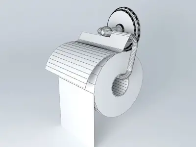 Door Paper Free 3D model