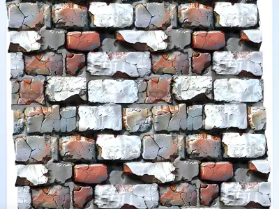 Stylized Wall Seamless Texture Texture 98