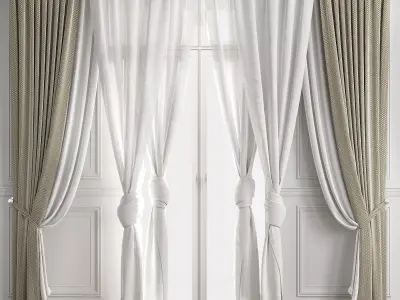 Curtain Set 512C 3D model