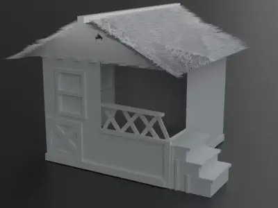 Madieval house 3D model