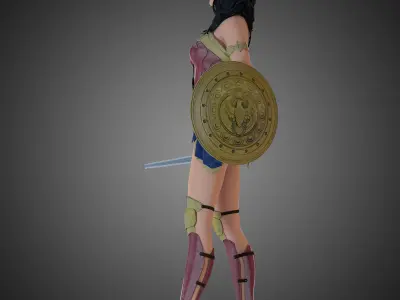 Wonder Woman 3D model