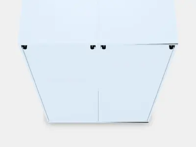 BESTA Storage combination with doors 61 Low-poly 3D model