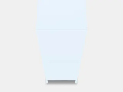 HALLAN Storage combination with doors 2 Low-poly 3D model