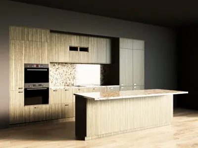 32-Kitchen8 texture 3 3D model