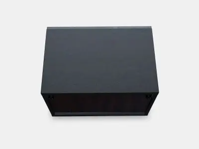 BESTA Shelf unit with door 10 Low-poly 3D model