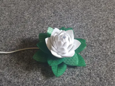 Lotus Lamp Free 3D print model