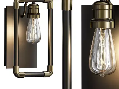 Kichler Imahn 43889BK 3D model