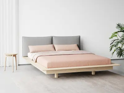 Yoma Bed 3D model