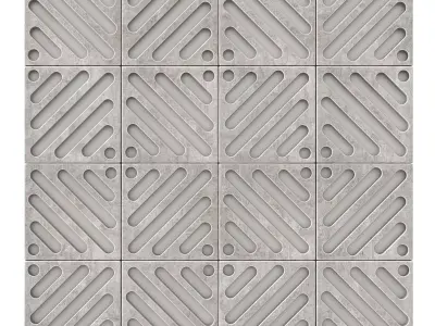 Stone decor n232 3D model