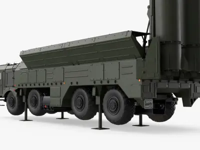  Armored Rocket Carrier In Attack Mode 