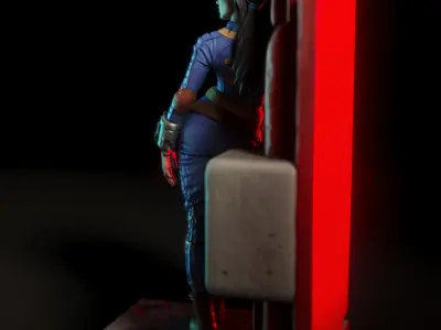 Lucy from Fallout 3D print model