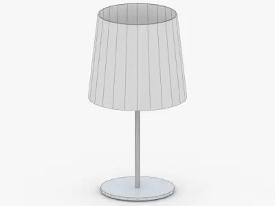 1378 - Table Lamp Low-poly 3D model