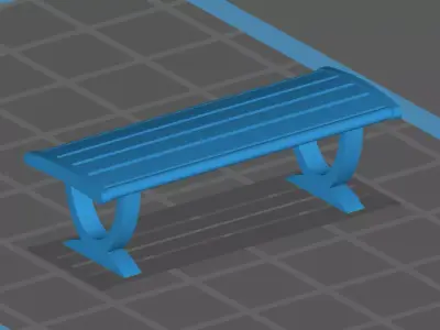 Bench Scale model 1 43 3D print model