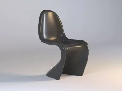 Vitra Panton chair 3D model