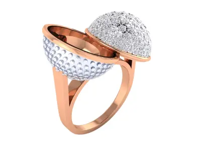  Women Ring Render 3dm STL MTL SLC JCD OBJ FBX Details 3D print model purchase