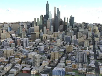 City 81 Low-poly 3D model