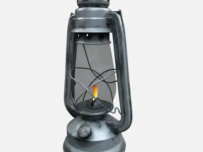 lantern metal 3D model