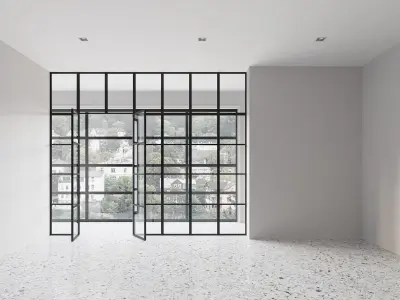 Empty interior 3D model