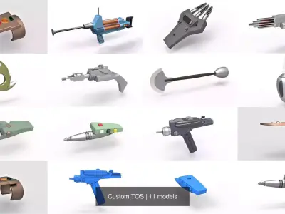 Custom TOS 3D Model Pack