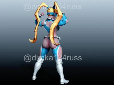 street fighter 3D print model