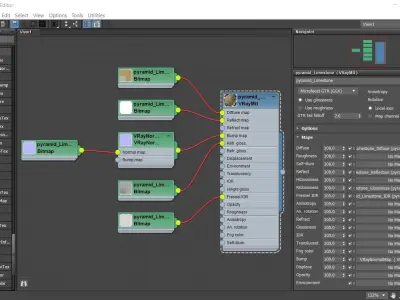 LowPoly Giza Pyramid Free low-poly 3D model