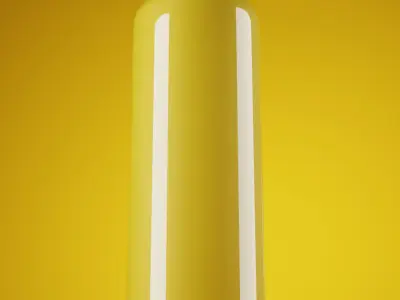 Juice Glass Plastic Bottle  Free 3D model