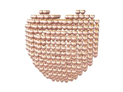 Heart Stylish Style v1 012 3D model