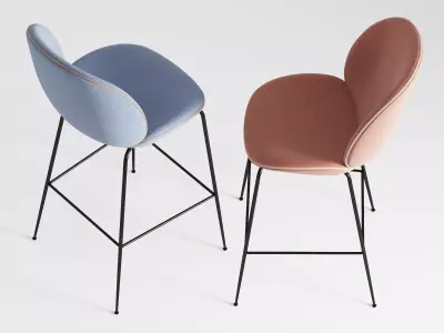 Beetle Barstool 3D model