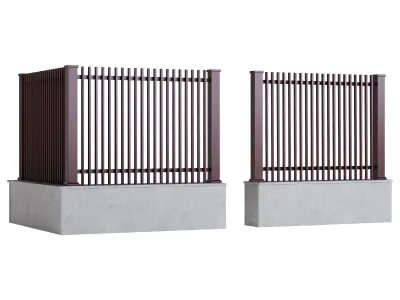  Fencing 40 3D model
