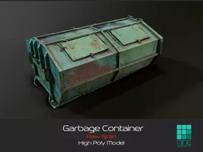 Garbage Container 3D model