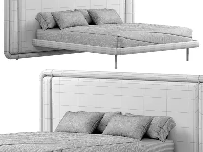 Killian Bed by Porada 3D model