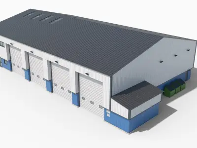  5 Industrial Buildings Collection 