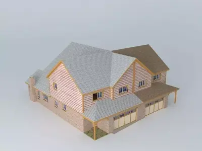 wide duplex Free 3D model