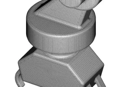 Educational Robot Arm Toy 3D model