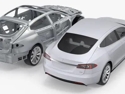  Tesla Model S and Frame Collection 